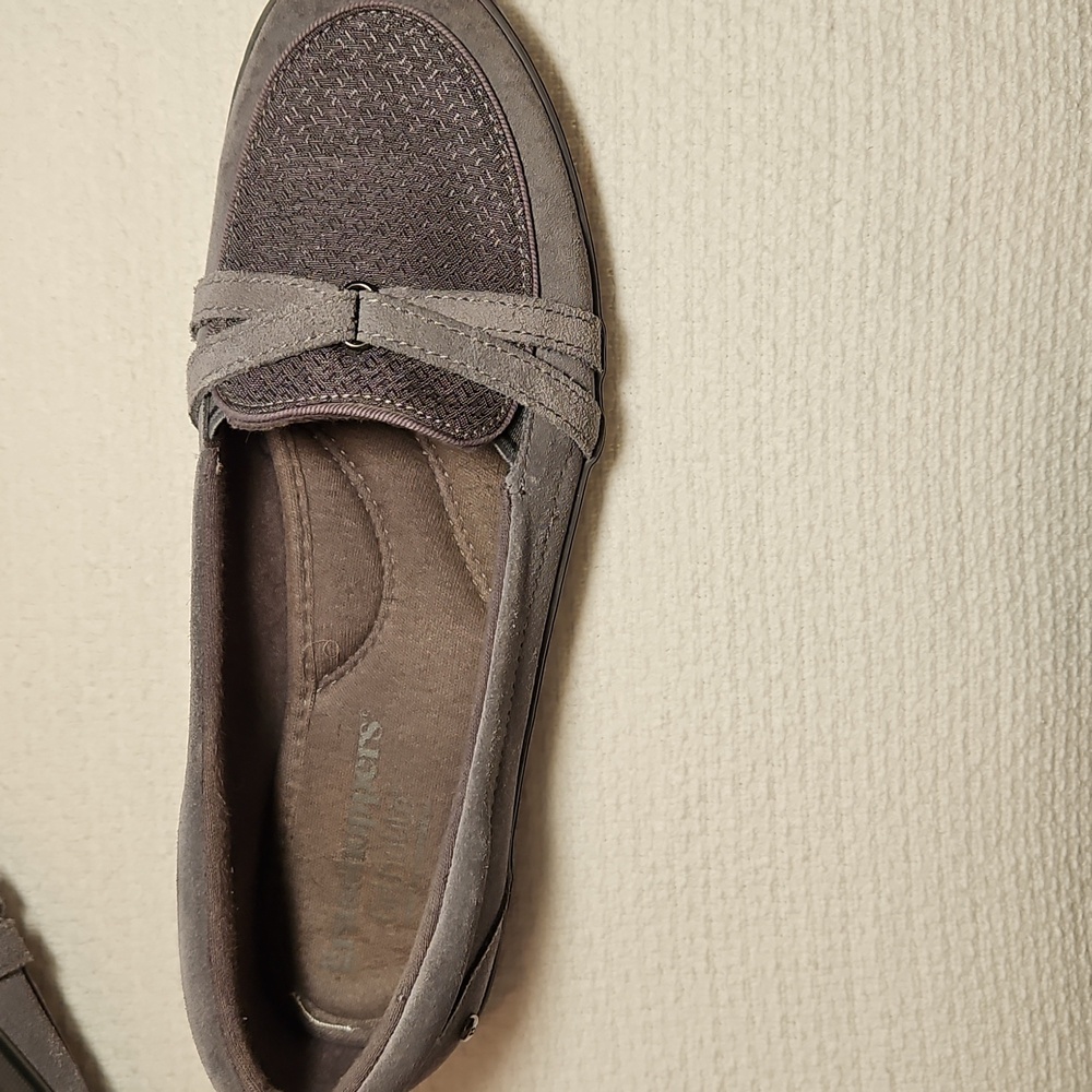 Grasshoppers Vintage Minimalist Gray Women's Slip-On Size 9 Loafer - Picture 2 of 6